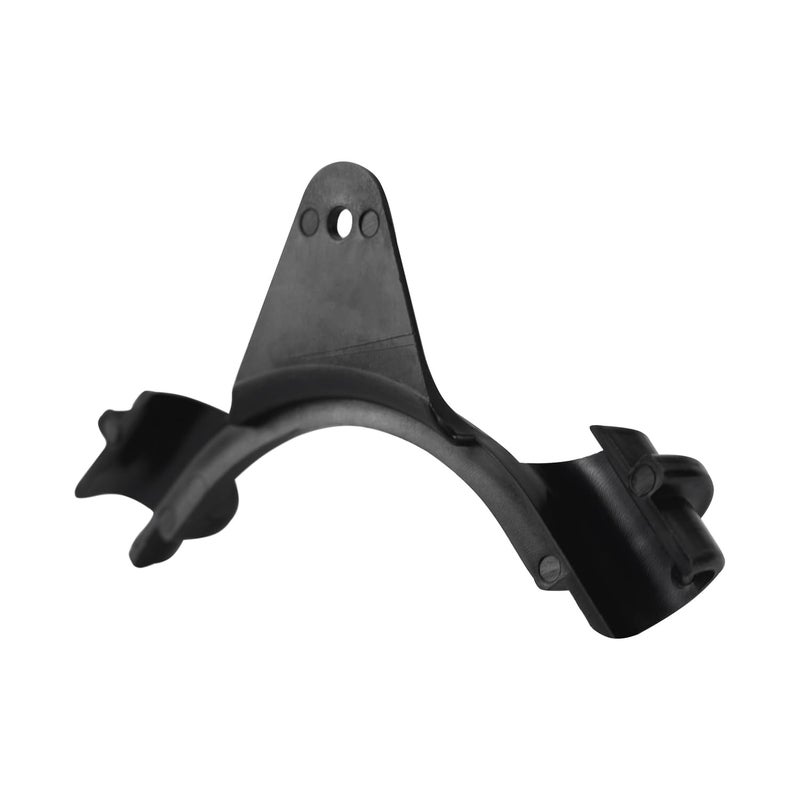 Highcraft PXBND12-10 PEX Bend Support 1/2 in., Wall Mount Tubing Pipe Hanger 90 Degree with Nail Plate, Polyethylene (10 Pack) - Image 2